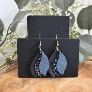 Boucles d’oreilles LINA bleu